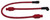 Taylor Ignition #13232 - Taylor Cable 13232 409 Spiro-Pro red 21.5/9in custom wire set HD Evolution HD Motorcycle 180 Degree Plug Boots