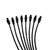 Taylor Ignition #70055 - Taylor Cable 70055 8mm Pro Wire RC univ 8 cyl 180 black