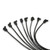 Taylor Ignition #70060 - Taylor Cable 70060 8mm Pro Wire/Vertex TCW univ 8 cyl 90 black