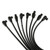 Taylor Ignition #74011 - Taylor Cable 74011 8mm Spiro-Pro custom 8 cyl black