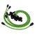 Taylor Ignition #74591 - Taylor Cable 74591 8mm Spiro-Pro Custom 4 Cyl VW Lime