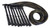 Taylor Ignition #79092 - Taylor Cable 79092 409 Spiro Pro Race Hemi Universal Wire, Black