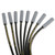 Taylor Ignition #83065 - Taylor Cable 83065 Thundervolt 8.2 LS Universal 180 Degree Black
