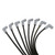 Taylor Ignition #84055 - Taylor Cable 84055 Thundervolt 8.2 custom 8 cyl black