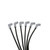 Taylor Ignition #84066 - Taylor Cable 84066 Thundervolt 8.2 custom 6 cyl black