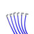 Taylor Ignition #86602 - Taylor Cable 86602 Thundervolt 8.2 race fit 8 cyl blue