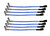 Taylor Ignition #86646 - Taylor Cable 86646 Thundervolt 8.2 8 cyl 12in 135 blue