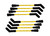 Taylor Ignition #75473-B - Taylor Cable 75473-B Ceramic Boot 8mm Spiro-Pro Ford Godzilla 7.3L Wire Set Yellow Wire, Black 135 degree Ceramic