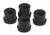 Prothane 10/84-04 Ford Mustang Offset Rack & Pinion Bushings - Black - 6-704-BL User 1
