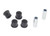 SuperPro Shock Absorber Bushing Set - SPF1056K Photo - Close Up