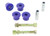 SuperPro Front Leaf Spring Bushing Set - SPF4460K Photo - Close Up