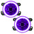 Oracle 07-17 Jeep Wrangler LED Fog Light Halo Kit - UV/Purple - 1177-007 User 1