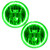 Oracle 07-11 Chrysler Sebring LED Fog Light Halo Kit - Green - 1181-004 User 1