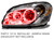 Oracle 06-11 Buick Lucerne LED Headlight Halo Kit - Red - 1313-003 User 1