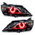 Oracle 14-17 Chevrolet Impala LED Projector Headlight Halo Kit - Red - 1318-003 User 1