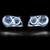 Oracle 06-11 BMW 1 Series LED Headlight Halo Kit - Red - 2630-003 Photo - lifestyle view