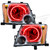 Oracle 05-14 Nissan Xterra LED Headlight Halo Kit - Red - 3565-003 User 1