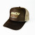 Sawicki Speed "American Raceway" Trucker Hat - White/Black - SAW-FTH-001-BKWBK