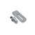 Sawicki Mid Control Mini Foot Pegs - Harley M8 Softail / Polished Aluminum - SW-439A1ST-P