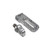 Sawicki Mid Control Mini Foot Pegs - Harley M8 Softail / Polished Aluminum - SW-439A1ST-P