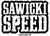 Sawicki Speed Stacked Sticker - SAWI-1247