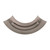 Sawicki Speed Universal Heat Shield – 4" CLR Curved - Carbon fiber - 930-07002