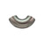 Sawicki Speed Universal Heat Shield – 2.5" CLR Curved - Brushed stainless steel - 930-07004