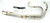Sawicki Speed Dyna "Big Inch" Mid-Length Exhaust - Mid-Length Big Inch / Brushed Stainless / Black Billet - 930-01246
