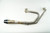 Sawicki Speed Indian Scout Shorty Exhaust - Shorty / Brushed Stainless / Black Billet - 930-01361