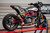 Sawicki Speed Indian FTR 1200 Slip-On Exhaust - Jet-Hot Black Ceramic Coated / Black Billet - 930-04013