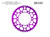 Vortex Racing V4 44 Tooth 520 Rear Sprocket - Purple - 144AZUV4-44 Photo - Close Up