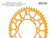 Vortex Racing V4 41 Tooth 520 Rear Sprocket - Orange - 245AZOV4-41 Photo - Primary