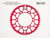Vortex Racing V4 43 Tooth 525 Rear Sprocket - Red - 435CZRV4-43 Photo - Close Up