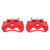 Power Stop S5172 Red Caliper Pair with Brackets for Enhanced Braking Performance