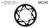 Vortex Racing 51 Tooth 520 Rear Sprocket - Black - 780ZK-51 Photo - Primary