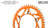 Vortex Racing 43 Tooth 520 Rear Sprocket - Orange - 780ZO-43 Photo - Primary