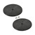 JOES Racing Products Nose Duct Cap 3-inch Plastic Black Pair