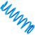 BILSTEIN E4-MCS-0078A00 Coilover Spring, 2.5 Inch ID x 12 Inch Length, 200 lb/in Spring Rate