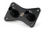 Ti22 Performance Bulkhead Dash Plate with 6 AN Male Fittings - Aluminum Black Anodized