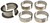 Mahle Engine Crankshaft Main Bearing Set MS-829P-10 for Reliable Engine Support