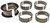Mahle Engine Crankshaft Main Bearing Set MS-829H for Reliable Engine Support