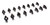 COMP Cams Ultra Pro Magnum Rocker Set for Chevy 348/409 with 1.70 Ratio - Full Roller, Chromoly, 3/8 in Stud Mount (Set of 16)