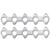 Remflex Exhaust Header Gasket Set for Ford V10 Trucks 2005-2016 - Pair