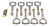 Molnar Technologies 6.000 in I-Beam Connecting Rod Set for Small Block Chevy (Part #CI6000NLB-L8-A)