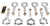 MOLNAR Technologies 6.000 inch H-Beam Connecting Rod Set for Small Block Chevy (Part #CH6000LLB8-A)