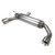 Kooks 2-1/2" Axle-Back w/SS Tips. 2007-2018 Jeep Wrangler JK. - 37006100