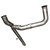 Kooks 3" SS Competition Only Y-Pipe. 2009-2018 Dodge/Ram 1500 5.7L. Connects to OEM. - 35103102