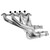 Kooks 1-7/8" Stainless Headers & Comp. Only OEM Conn. Kit. 2004-2007 Cadillac CTS-V. - Catless - 2310H410