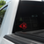 Kooks Red 4"x4" K-Flame Sticker - Sticker-025