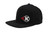 Kooks Kooks Black Flexfit K-Flame Logo Hat - Flat Brim - LG/XL - HT-100606-01